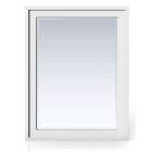 James Martin Addison 30-Inch Glossy White Mirror