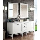 James Martin Addison (double) 71.88-Inch Glossy White Vanity Cabinet - E444-V72-GW