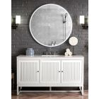 James Martin Athens (single) 59.88-Inch Glossy White Vanity Cabinet - E645-V60S-GW