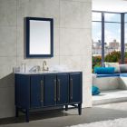 Avanity Mason (single) 49-Inch Navy Blue Vanity With Gold Trim - MASON-V48-NBG