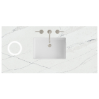 James Martin (single) 48-inch Freepower Wireless Charging Silestone Ethereal Noctis Quartz Countertop & Rectangular Sink - 3cm Thick