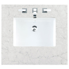 James Martin (single) 26-inch Silestone Eternal Jasmine Pearl Quartz Countertop & Rectangular Sink - 3cm Thick