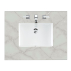 James Martin (single) 30-inch Silestone Victorian Silver Quartz Countertop & Rectangular Sink - 3cm Thick