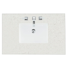 James Martin (single) 36-inch Silestone Lime Delight Quartz Countertop & Rectangular Sink - 3cm Thick