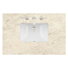James Martin (single) 36-inch Eclos Tajnar Engineered Stone/Glass Countertop & Rectangular Sink - 3cm Thick