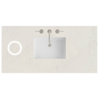 James Martin (single) 48-inch Freepower Wireless Charging Silestone Siberian Quartz Countertop & Rectangular Sink - 3cm Thick