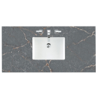 James Martin (single) 48-inch Silestone Parisien Bleu Quartz Countertop & Rectangular Sink - 3cm Thick