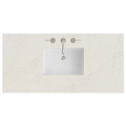 James Martin (single) 48-inch Silestone Siberian Quartz Countertop & Rectangular Sink - 3cm Thick