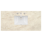 James Martin (single) 48-inch Eclos Tajnar Engineered Stone/Glass Countertop & Rectangular Sink - 3cm Thick