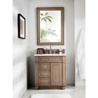 James Martin Bristol (single) 30-Inch Whitewashed Walnut Vanity - 157-V30-WW