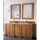 James Martin Bristol (double) 72-Inch Saddle Brown Vanity Cabinet - 157-V72-M-SBR