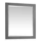 Avanity Allie/Austen 28-Inch Twilight Gray Brushed Silver Bathroom Mirror