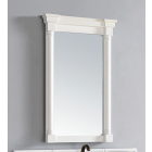 James Martin Savannah & Providence 27-Inch Bright White Traditional Bathroom Mirror