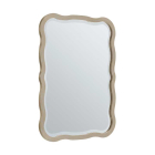 James Martin Rowyn Wavy 28-Inch Natural Bathroom Mirror