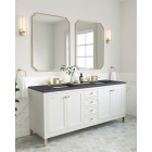 James Martin Chicago (double) 72-Inch Glossy White Vanity Cabinet - 503-V72-GW