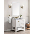 James Martin Breckenridge (single) 30-Inch Bright White Vanity - 330-V30-BW