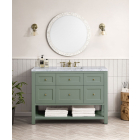 James Martin Breckenridge (single) 48-Inch Smokey Celadon Vanity - 330-V48-M-SC