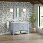 James Martin Breckenridge (single) 48-Inch Serenity Blue Vanity - 330-V48-M-SRB
