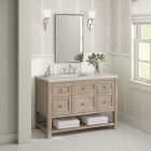 James Martin Breckenridge (single) 48-Inch Whitewashed Oak Vanity - 330-V48-M-WWO