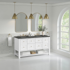 James Martin Breckenridge (double) 60-Inch Bright White Vanity Cabinet - 330-V60D-BW