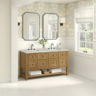 James Martin Breckenridge (double) 60-Inch Light Natural Oak Vanity Cabinet - 330-V60D-LNO