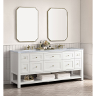 James Martin Breckenridge (double) 72-Inch Bright White Vanity Cabinet - 330-V72-M-BW