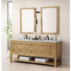 James Martin Breckenridge (double) 72-Inch Light Natural Oak Vanity Cabinet - 330-V72-M-LNO