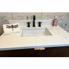 Silestone 36-inch Ethereal Noctis Quartz Backsplash & Optional Sidesplashes - 2cm Thick