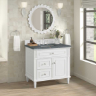 James Martin Lorelai (single) 36-Inch Bright White Vanity - 424-V36-BW