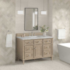 James Martin Lorelai (single) 48-Inch Whitewashed Oak Vanity - 424-V48-M-WWO