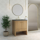 James Martin Hudson (single) 30-Inch Light Natural Oak Vanity - 435-V30-LNO