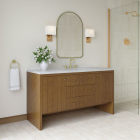 James Martin Hudson (single) 60-Inch Honey Oak Vanity Cabinet - 435-V60S-HNO