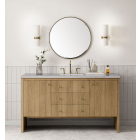 James Martin Hudson (single) 60-Inch Light Natural Oak Vanity Cabinet - 435-V60S-LNO
