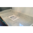 Silestone 48-inch Eternal Pearl Jasmine Quartz Backsplash & Optional Sidesplashes - 2cm Thick