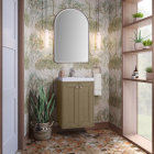 James Martin Chianti (single) 19.75-Inch Walnut Whisper Bathroom Vanity Cabinet with Optional Base & Top - 533-V20-WLW