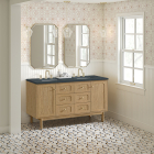 James Martin Laurent (double) 60-Inch Light Natural Oak Vanity - 545-V60D-LNO
