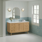 James Martin Laurent (single) 60-Inch Light Natural Oak Vanity - 545-V60S-LNO