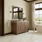 James Martin Brookfield (single) 60-Inch Pecan Vanity - 547-V60S-PCN