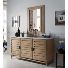 James Martin Portland (single) 60-Inch Whitewashed Walnut Vanity - 620-V60S-M-WW