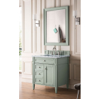 James Martin Brittany (single) 30-Inch Sage Green Vanity - 650-V30-SGR