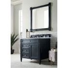 James Martin Brittany (single) 36-Inch Black Onyx Vanity - 650-V36-BKO