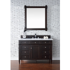 James Martin Brittany (single) 48-Inch Burnished Mahogany Vanity - 650-V48-M-BNM