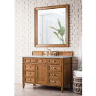 James Martin Brittany (single) 48-Inch Saddle Brown Vanity - 650-V48-M-SBR