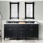 James Martin Brittany (double) 72-Inch Black Onyx Vanity - 650-V72-BKO