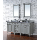 James Martin Brittany (double) 72-Inch Urban Gray Vanity - 650-V72-M-UGR