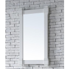 James Martin Brittany 21.5-Inch Bright White Transitional Bathroom Mirror
