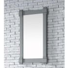 James Martin Brittany 21.5-Inch Urban Gray Transitional Bathroom Mirror