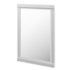 James Martin Bellshire 26-Inch Bright White Transitional Bathroom Mirror