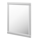 James Martin Bellshire 30-Inch Bright White Transitional Bathroom Mirror