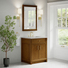 James Martin Bellshire (single) 30-Inch Honey Oak Vanity - 660-V30-HNO